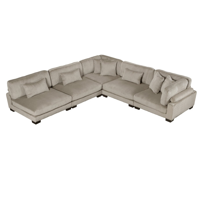 Traverse 5-Piece Modular Sectional (8555GB*5SC)