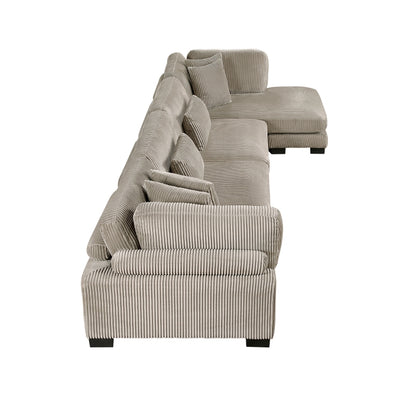 Traverse 4-Piece Modular Sectional with Reversible Chaise (8555GB*CR2ACVC)