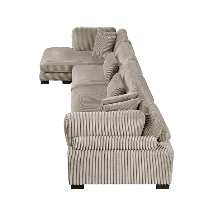 Traverse 4-Piece Modular Sectional with Reversible Chaise (8555GB*CR2ACVC)