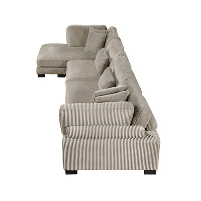 Traverse 4-Piece Modular Sectional with Reversible Chaise (8555GB*CR2ACVC)