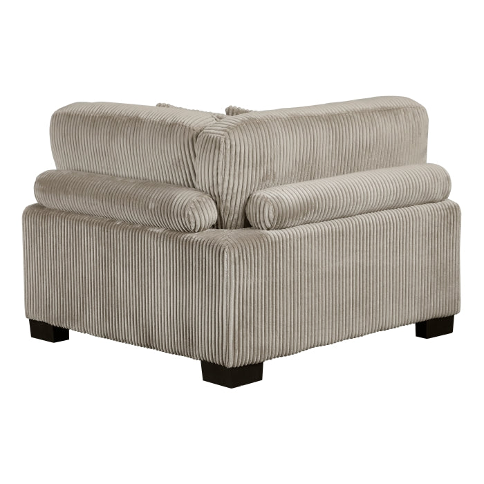 Traverse 4-Piece Modular Sectional with Reversible Chaise and Ottoman (8555GB*CRACVCOT)