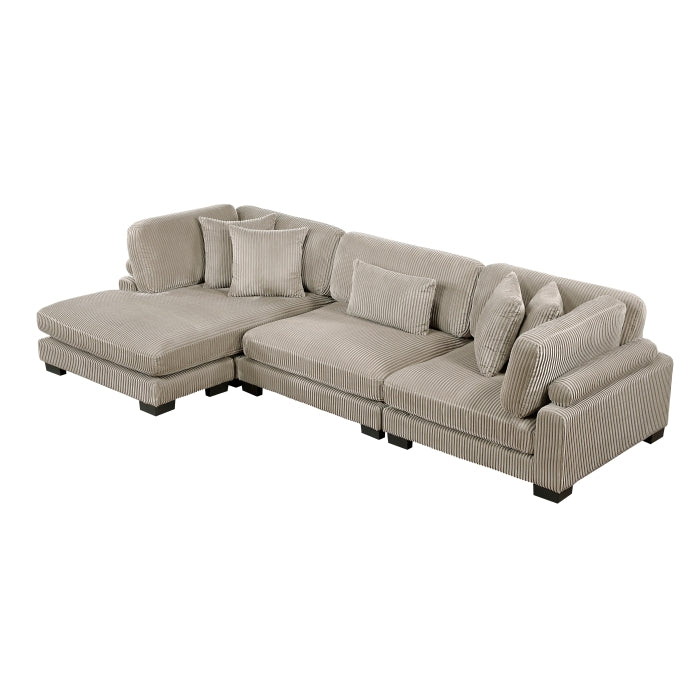 Traverse 3-Piece Modular Sectional with Reversible Chaise (8555GB*CRACVC)