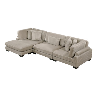 Traverse 3-Piece Modular Sectional with Reversible Chaise (8555GB*CRACVC)