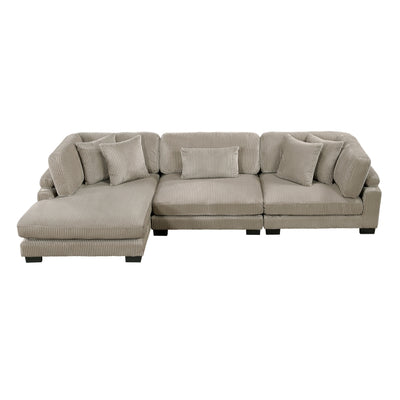 Traverse 3-Piece Modular Sectional with Reversible Chaise (8555GB*CRACVC)