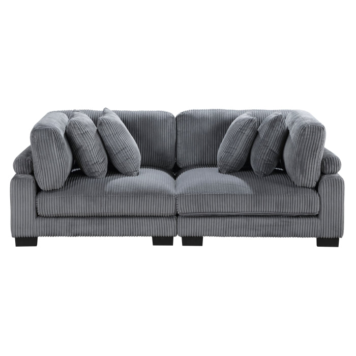 Traverse Love Seat (8555GY-2*)