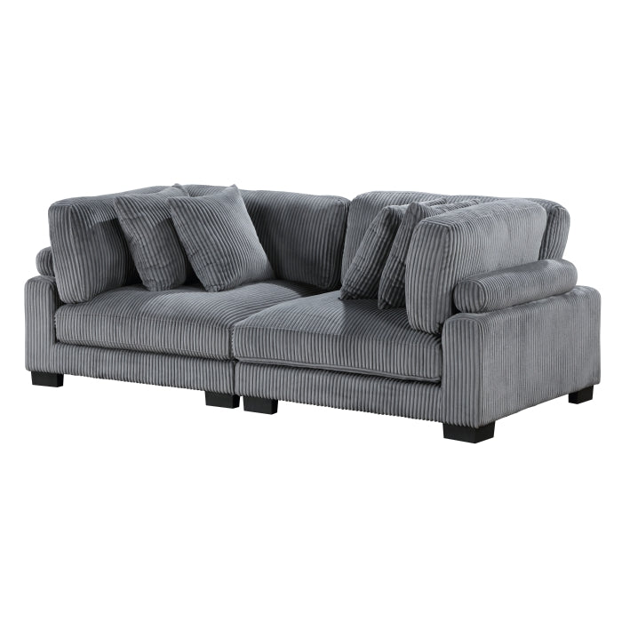 Traverse Love Seat (8555GY-2*)