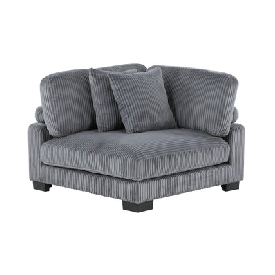 Traverse 4-Piece Modular Sectional with Ottoman (8555GY*2AC1CROT)