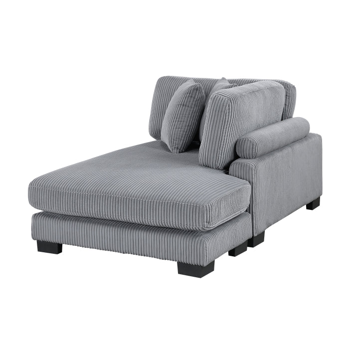 Traverse 4-Piece Modular Sectional with Reversible Chaise (8555GY*2AC2VC)
