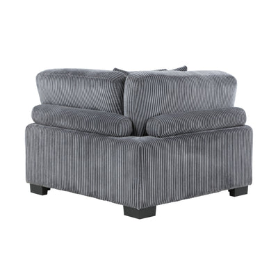 Traverse 5-Piece Modular Sectional with Ottoman (8555GY*3CRACOT)