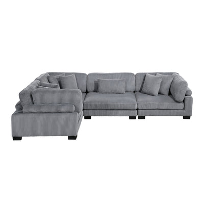 Traverse 4-Piece Modular Sectional (8555GY*3CRAC)