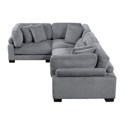 Traverse 4-Piece Modular Sectional (8555GY*3CRAC)
