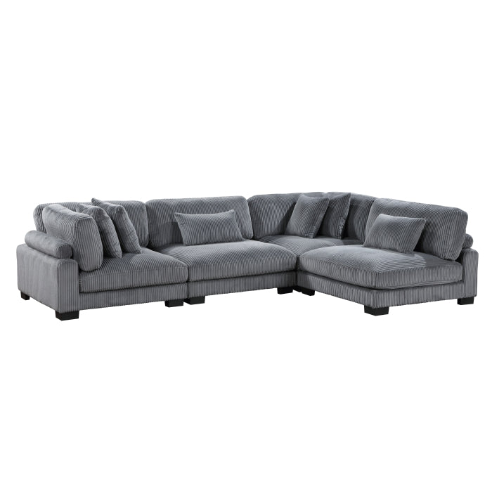 Traverse 4-Piece Modular Sectional (8555GY*4SC)