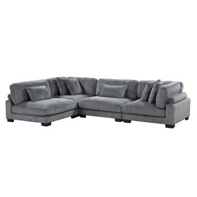 Traverse 4-Piece Modular Sectional (8555GY*4SC)