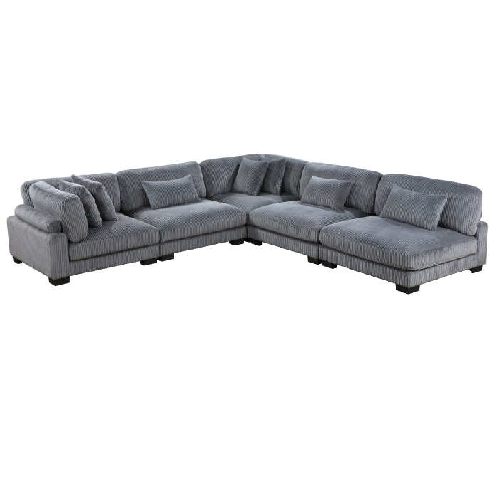 Traverse 5-Piece Modular Sectional (8555GY*5SC)