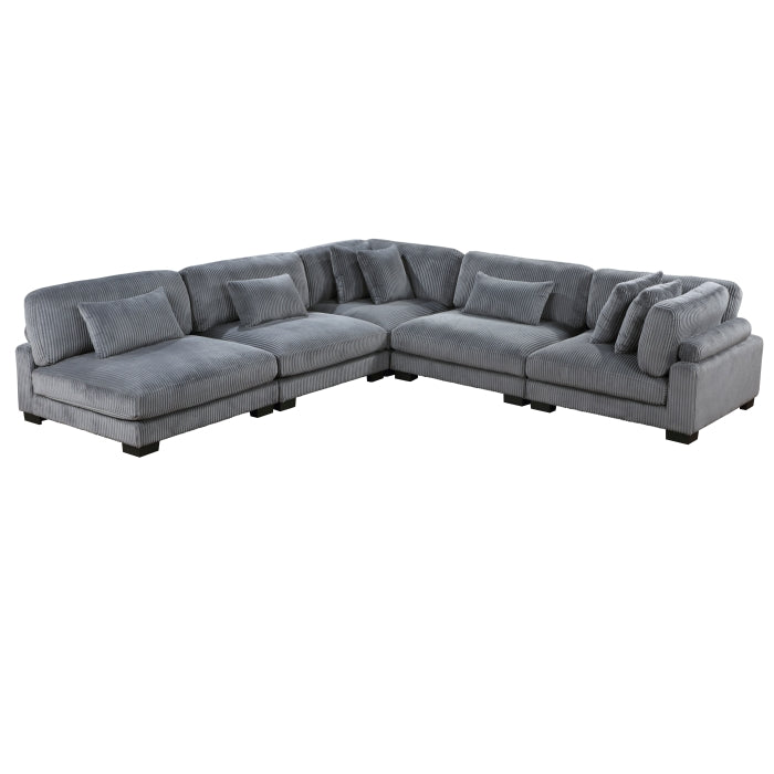 Traverse 5-Piece Modular Sectional (8555GY*5SC)