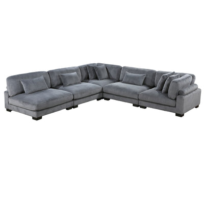 Traverse 5-Piece Modular Sectional (8555GY*5SC)