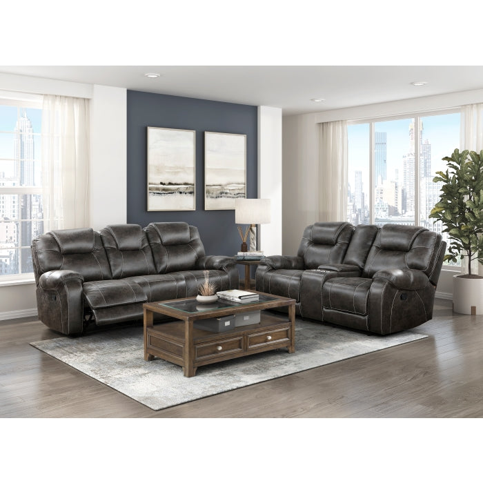 Gainesville Double Reclining Sofa (8560PM-3)