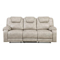 Gainesville Double Reclining Sofa (8560PT-3)