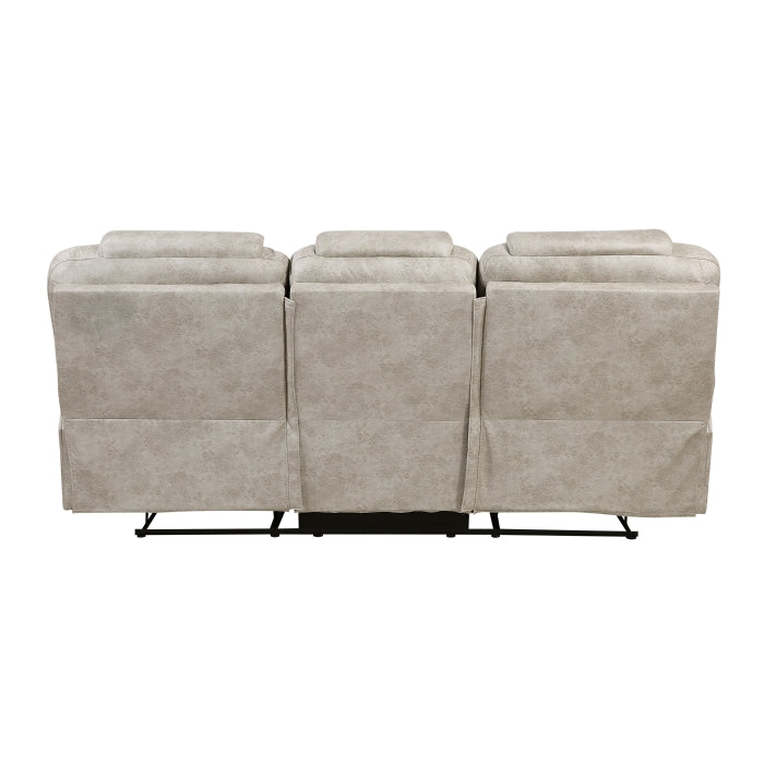 Gainesville Double Reclining Sofa (8560PT-3)