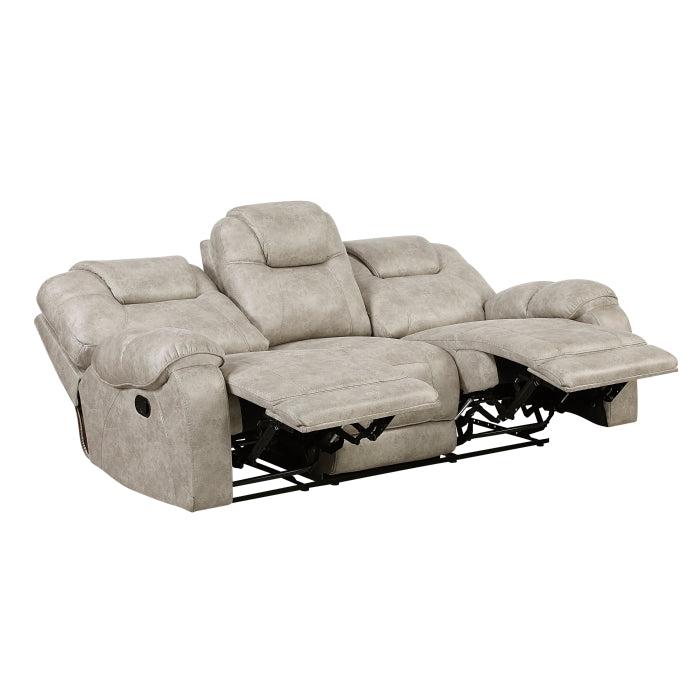 Gainesville Double Reclining Sofa (8560PT-3)