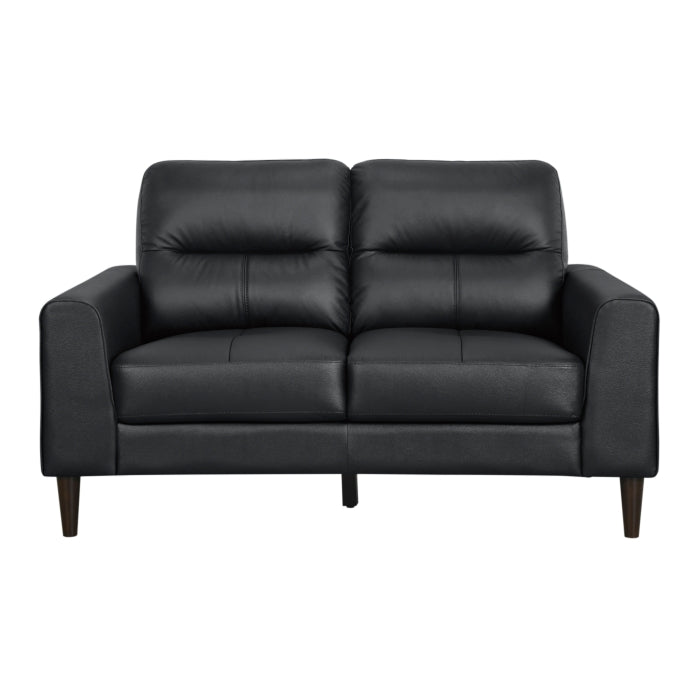 Lewes Love Seat (8566BLK-2)
