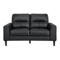 Lewes Love Seat (8566BLK-2)