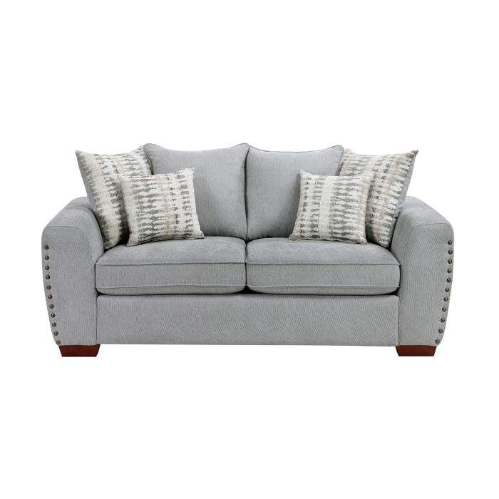 Silverthorne Love Seat (8579GY-2)