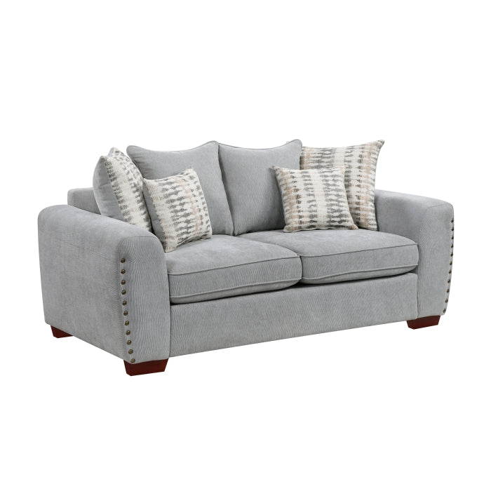 Silverthorne Love Seat (8579GY-2)