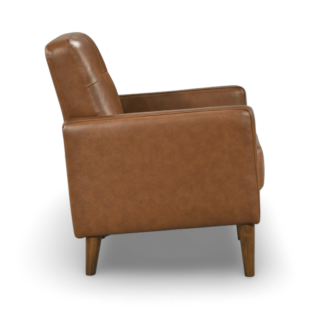 AC- Riva Leather Match Accent Chair