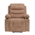 Sereno Power Lift Chair with Massage, Heat, Charging Ports and Cup-holders (9000BRW-1LTM)
