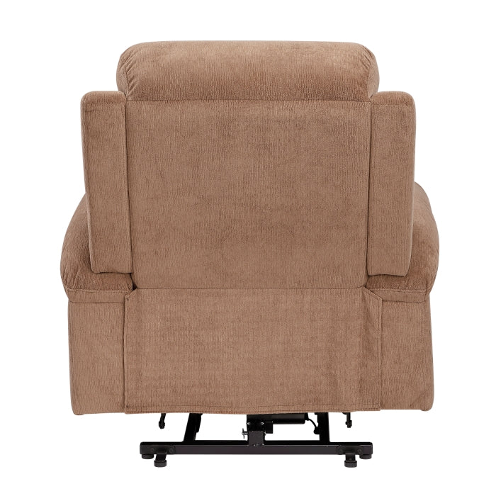 Sereno Power Lift Chair with Massage, Heat, Charging Ports and Cup-holders (9000BRW-1LTM)