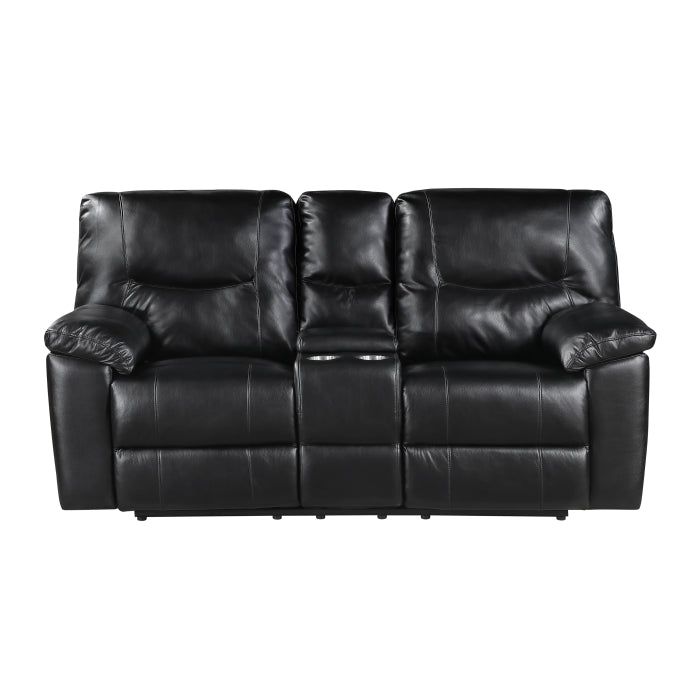 Maverick Double Reclining Love Seat with Center Console