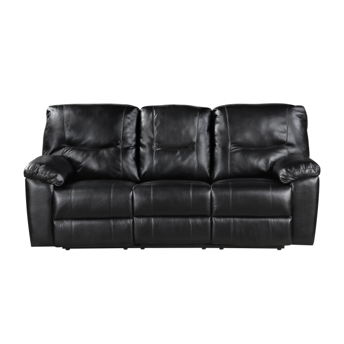 Maverick Double Reclining Sofa with Drop-Down Cup Holders