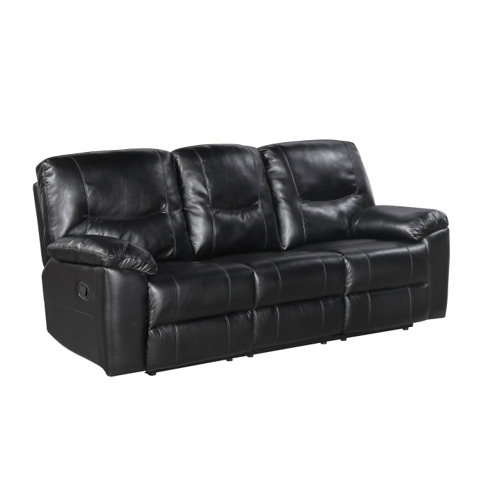 Maverick Double Reclining Sofa with Drop-Down Cup Holders