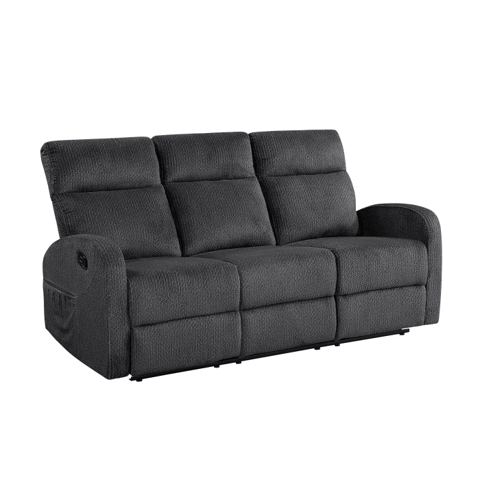 Allen Double Reclining Sofa (9147FDG-3)