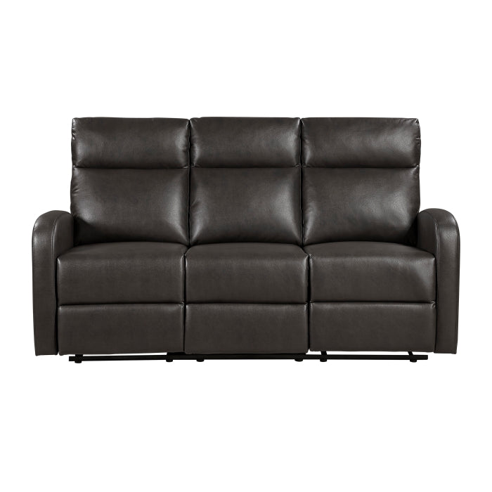 Allen Double Reclining Sofa (9147PUE-3)