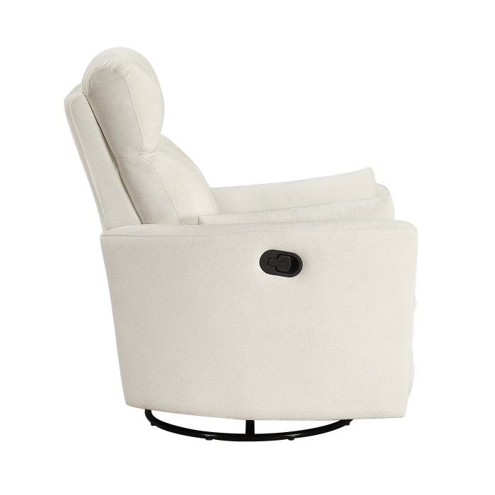 Desso Swivel Glider Reclining Chair (9148BEG-1SW)
