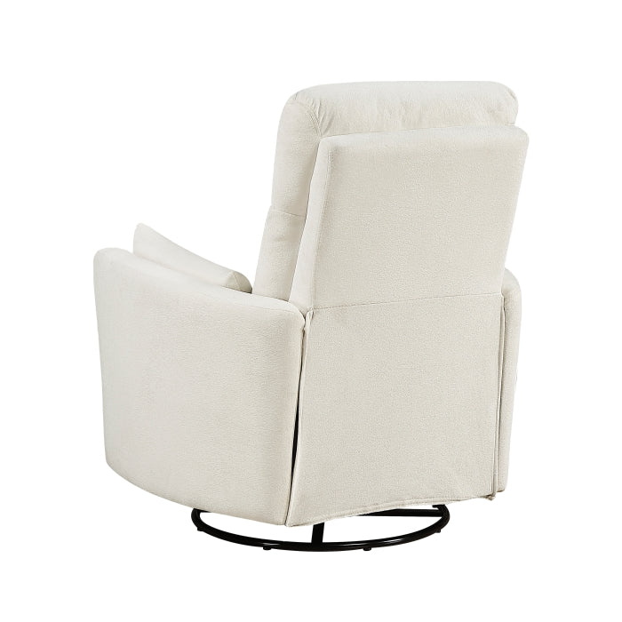 Desso Swivel Glider Reclining Chair (9148BEG-1SW)