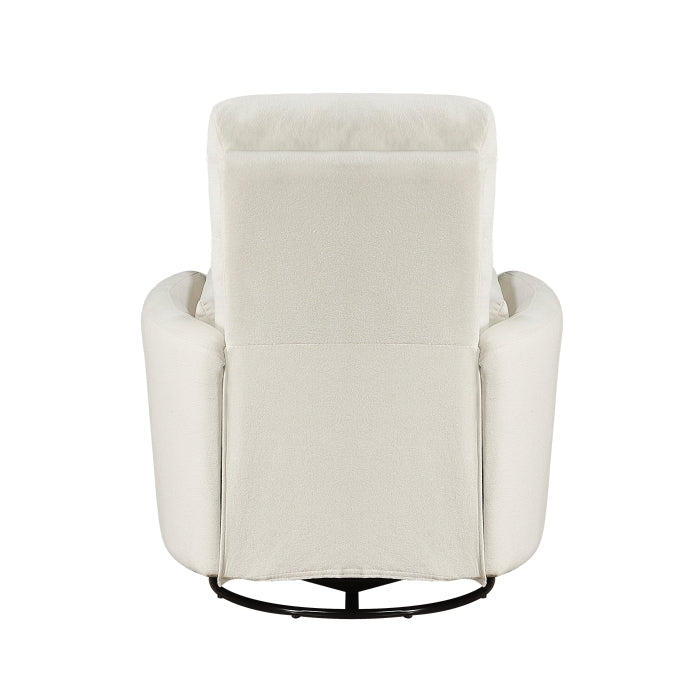 Desso Swivel Glider Reclining Chair (9148BEG-1SW)