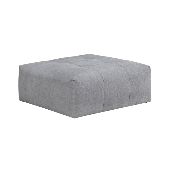Tidal Ottoman with Caster