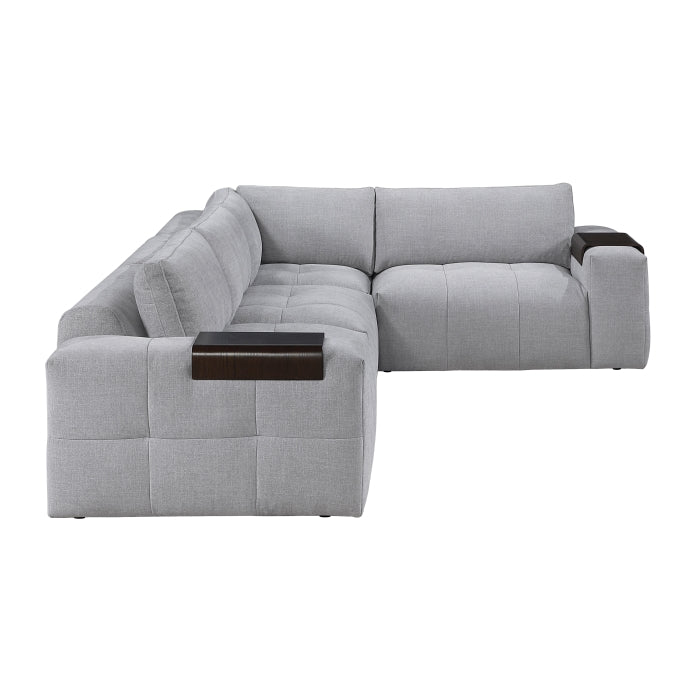 Tidal 4-Piece Modular Sectional (9155GY*41L1R)