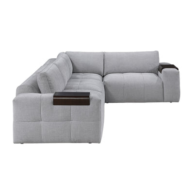 Tidal 4-Piece Modular Sectional (9155GY*41L1R)