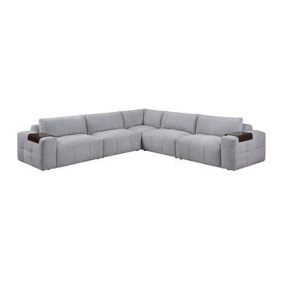 Tidal 5-Piece Modular Sectional (9155GY*51L1R)