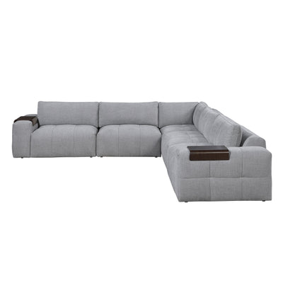 Tidal 5-Piece Modular Sectional (9155GY*51L1R)