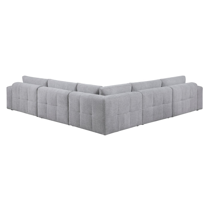 Tidal 5-Piece Modular Sectional (9155GY*51L1R)