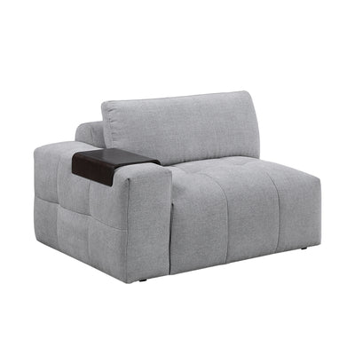 9155GY*51LOT 5-Piece Modular Sectional with Ottoman