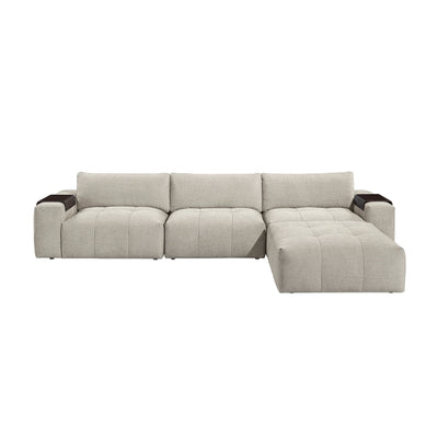 9155TP*41L1ROT 4-Piece Modular Sectional with Ottoman