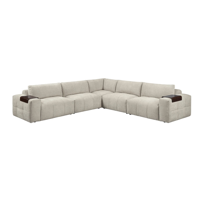 Tidal 5-Piece Modular Sectional (9155TP*51L1R)