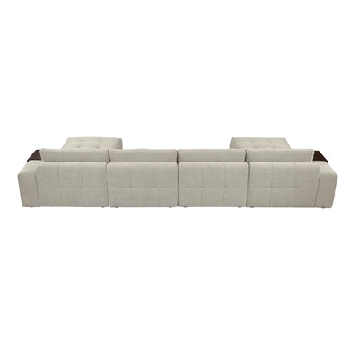 9155TP*61L1R2OT 6-Piece Modular Sectional with Two Ottomans