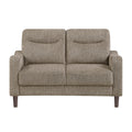Linden Love Seat (9180BRW-2)